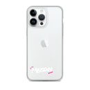 Clear iPhone Case - Megan Blessed