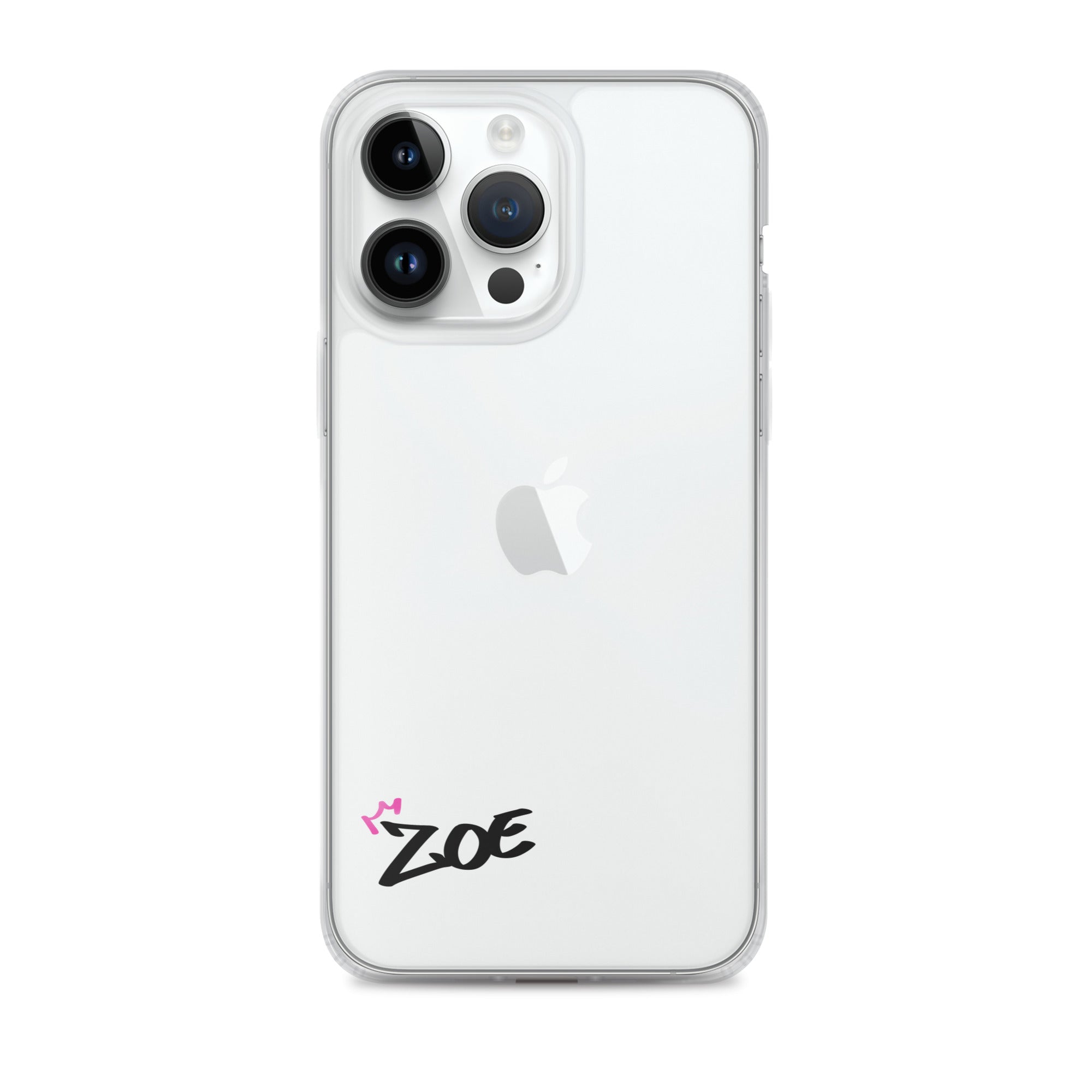 Clear iPhone Case - Zoe