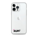 Clear iPhone Case Black Text - Alan