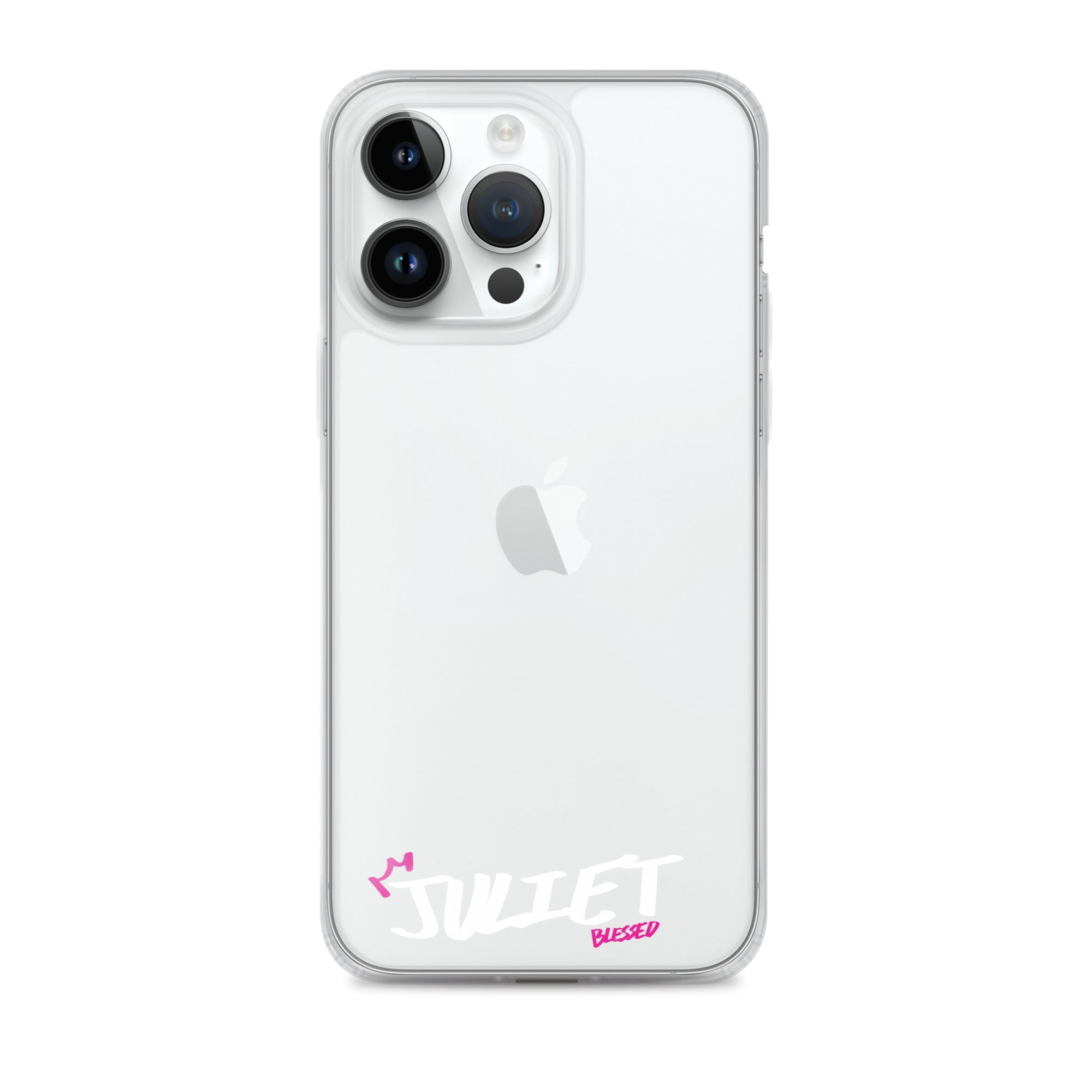 Clear iPhone Case - Juliet Blessed