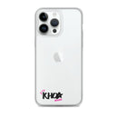 Clear iPhone Case - Khoa Blessed