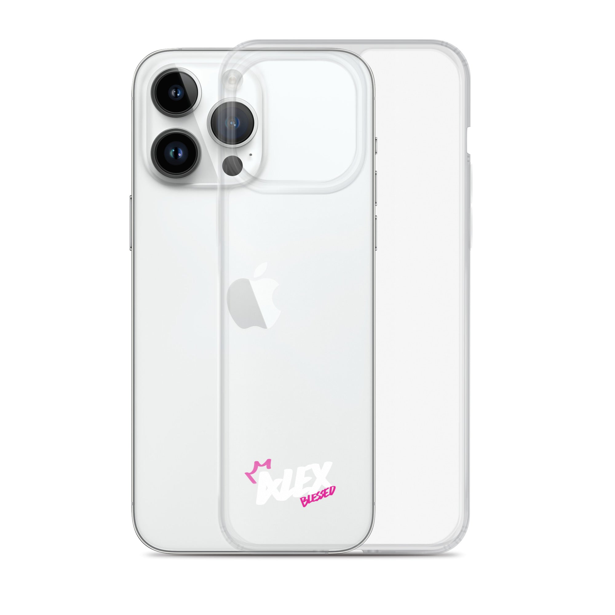 Clear iPhone Case - Alex Blessed