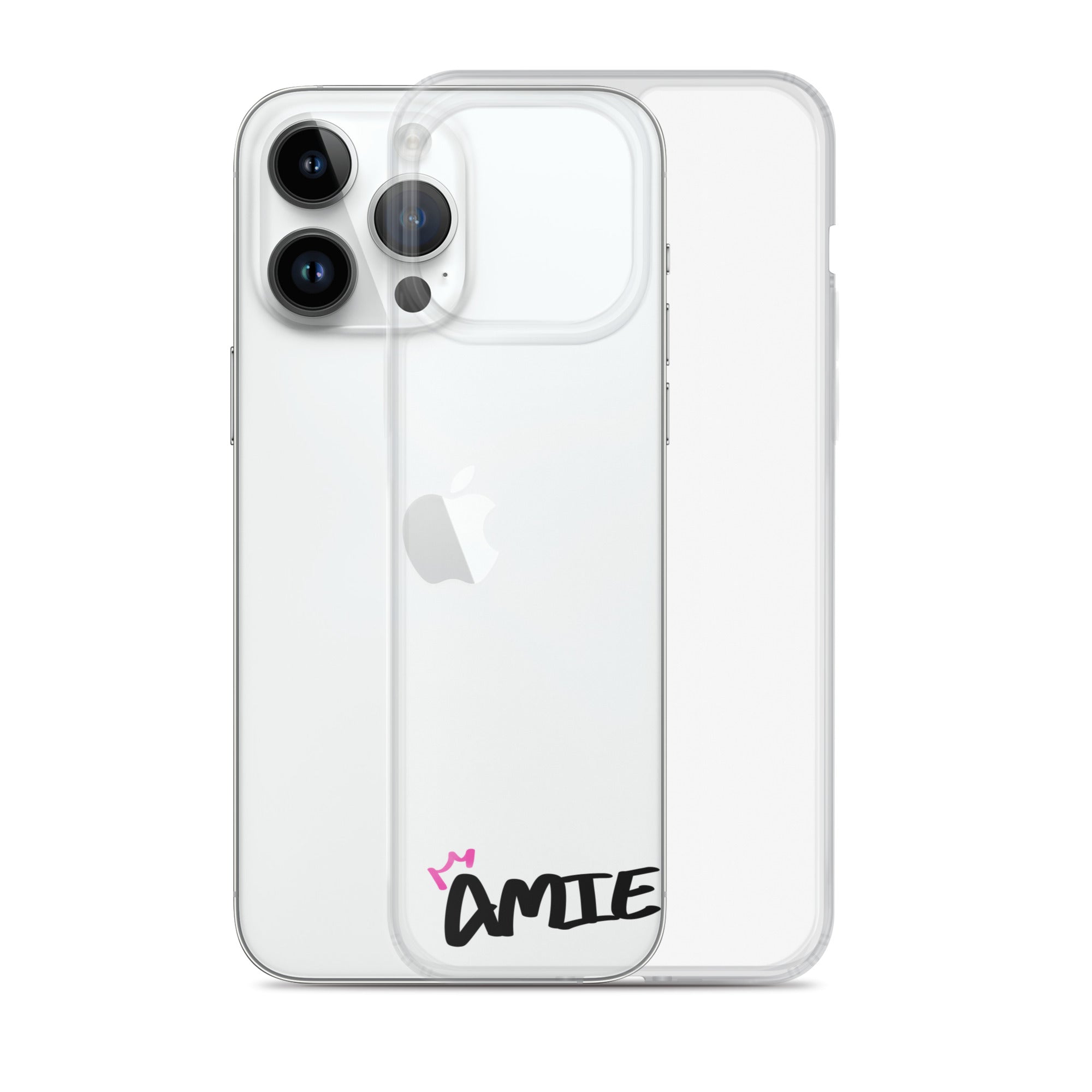 Clear iPhone Case - Amie