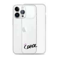 Clear iPhone Case - Carol