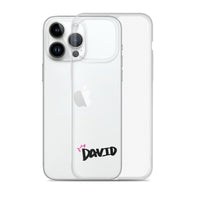 Clear iPhone Case - David