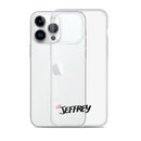 Clear iPhone Case - Jeffrey