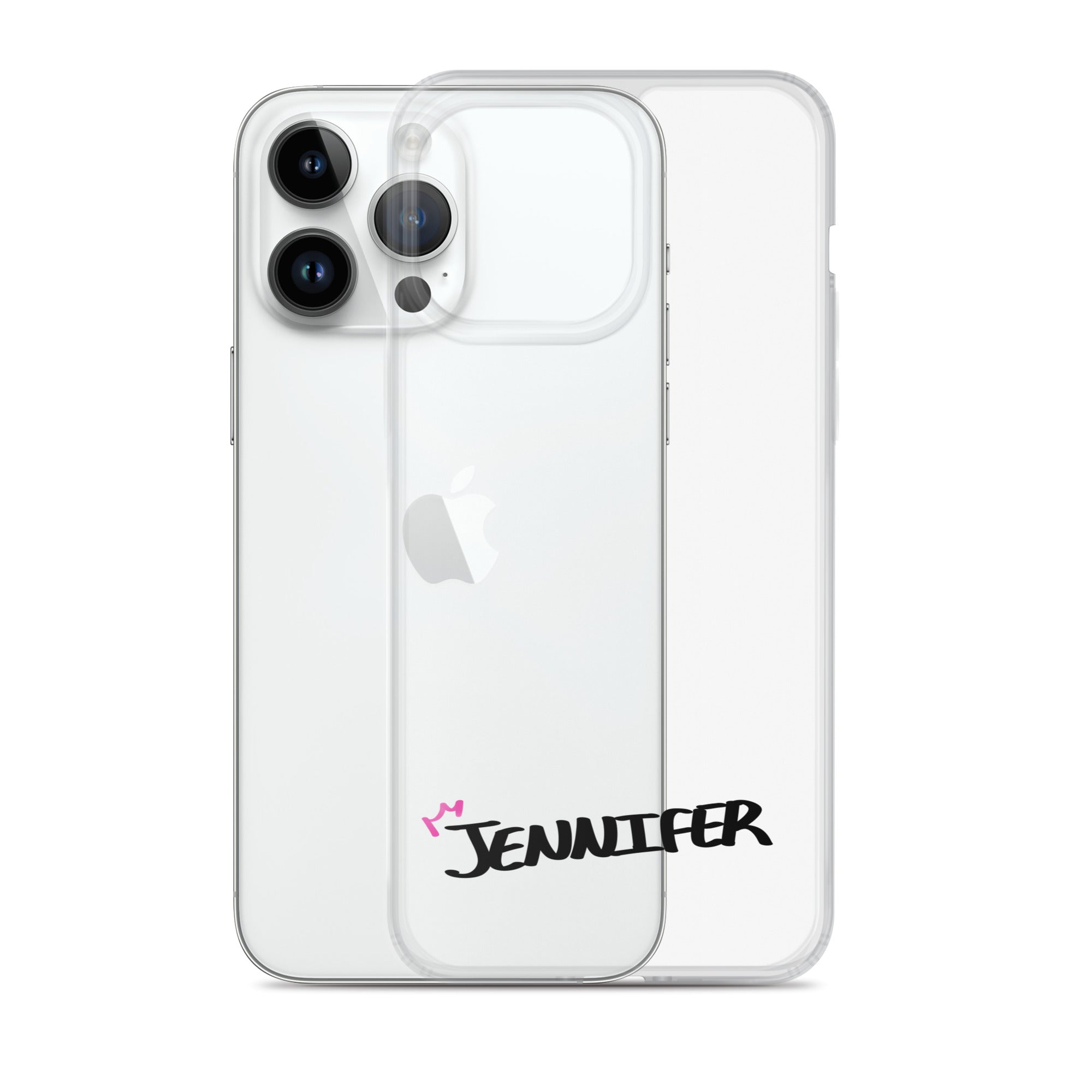 Clear iPhone Case - Jennifer