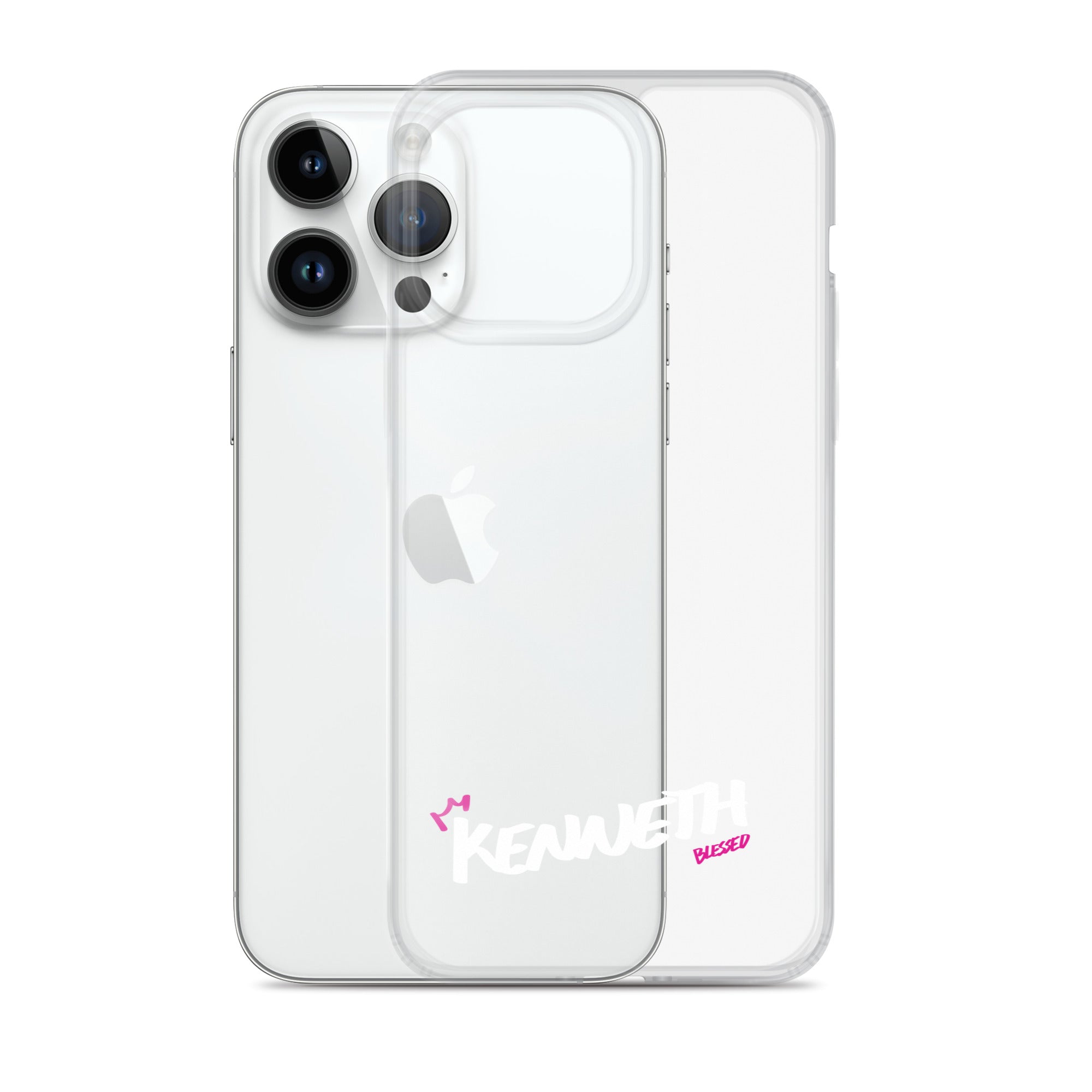 Clear iPhone Case - Kenneth Blessed