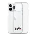 Clear iPhone Case - Kyle Blessed