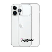 Clear iPhone Case - Megan