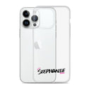 Clear iPhone Case - Stephanie Blessed