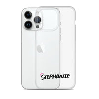 Clear iPhone Case - Stephanie