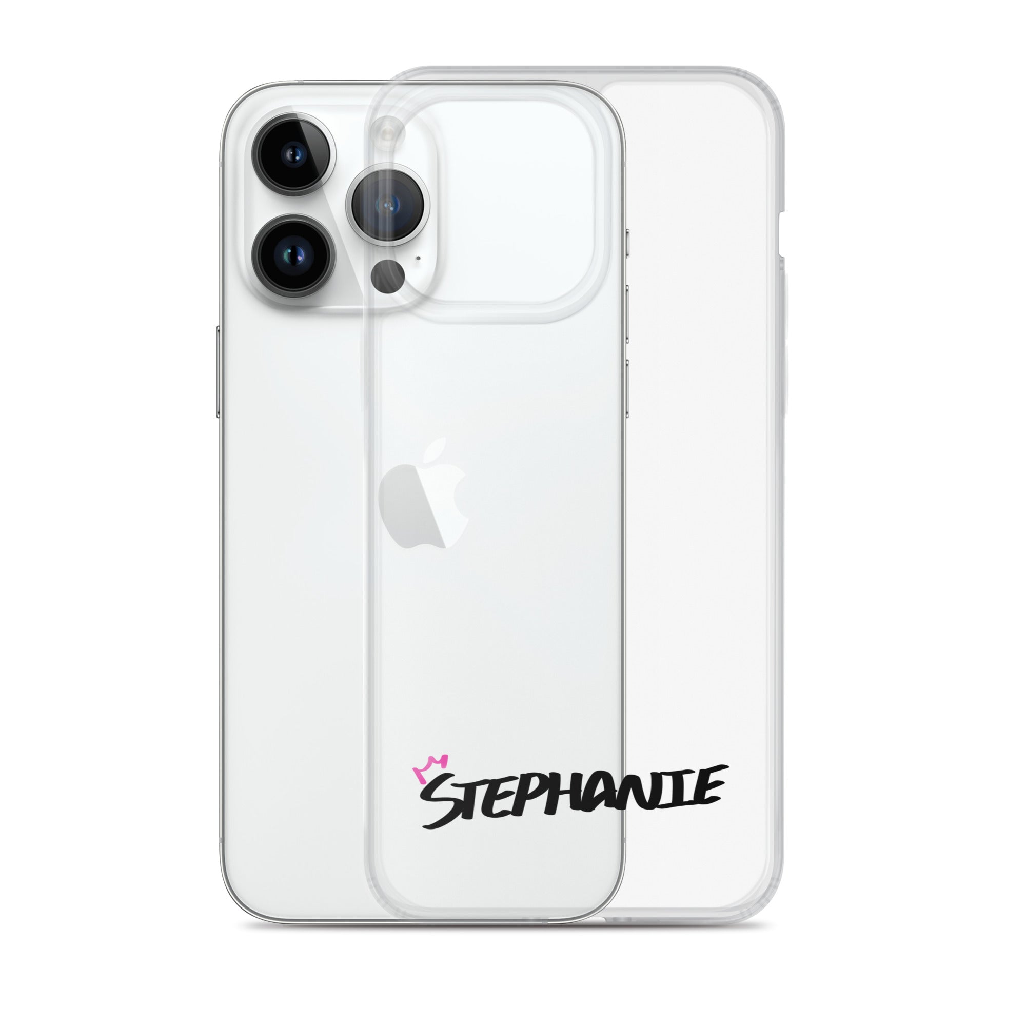 Clear iPhone Case - Stephanie