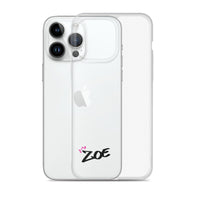 Clear iPhone Case - Zoe