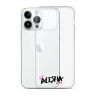 Clear iPhone Case - Alisha Blessed