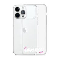 Clear iPhone Case - Brandon Blessed