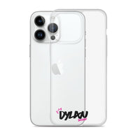 Clear iPhone Case - Dylan Blessed