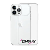 Clear iPhone Case - Timothy Blessed