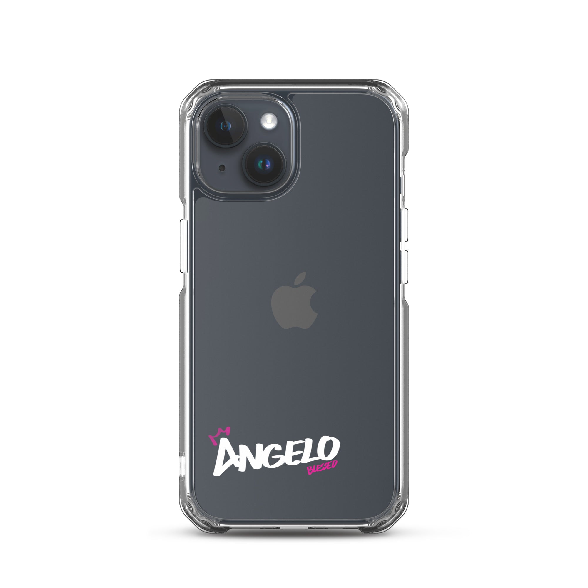 Clear iPhone Case - Angelo Blessed