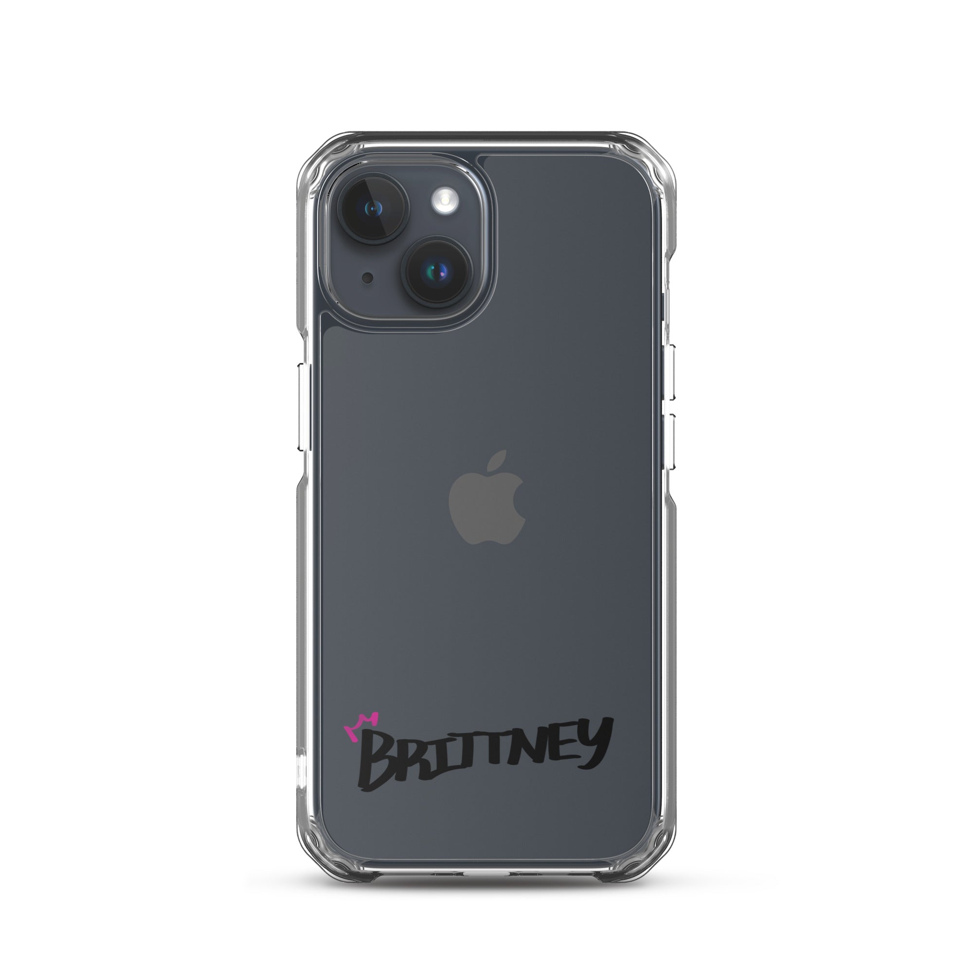 Clear iPhone Case - Brittney