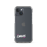 Clear iPhone Case - Carlos Blessed