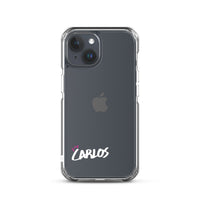 Clear iPhone Case - Carlos