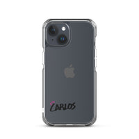 Clear iPhone Case - Carlos