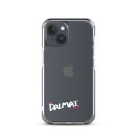 Clear iPhone Case - Dalmai Blessed