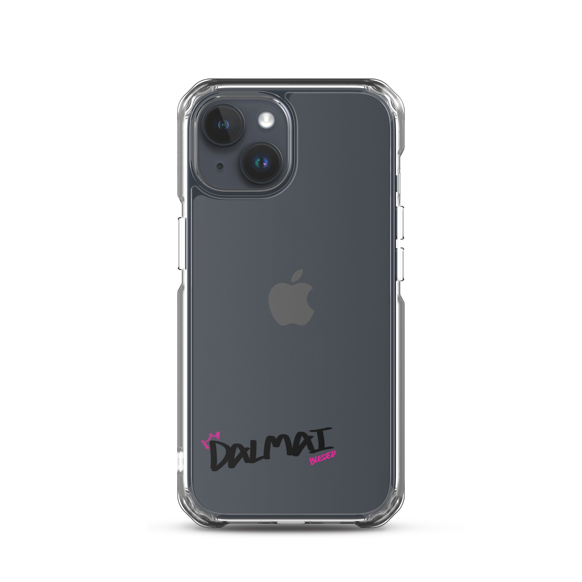 Clear iPhone Case - Dalmai Blessed