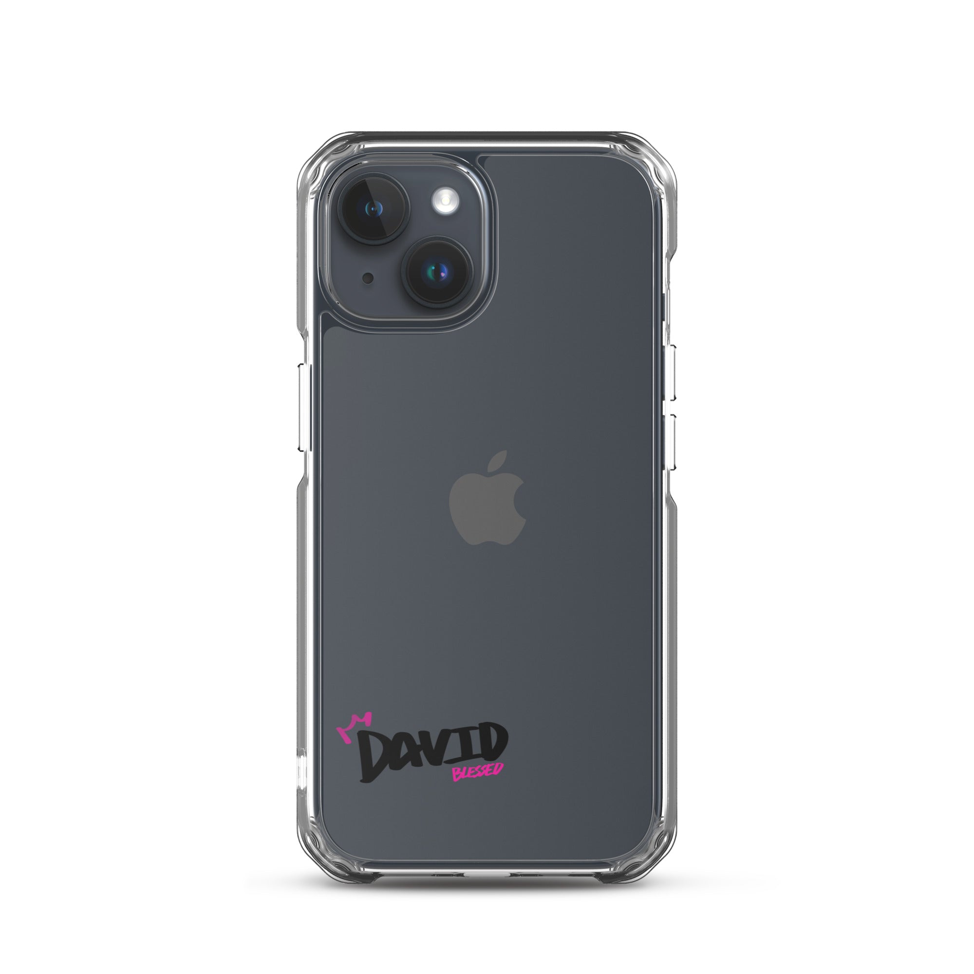 Clear iPhone Case - David Blessed