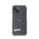 Clear iPhone Case - David Blessed