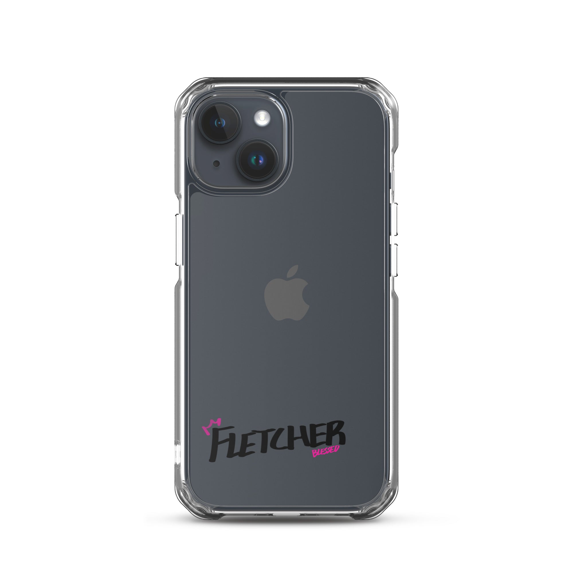 Clear iPhone Case - Fletcher Blessed