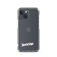 Clear iPhone Case - Janeska Blessed