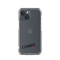 Clear iPhone Case - Lindsey Blessed