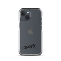 Clear iPhone Case - Lindsey