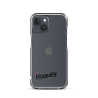 Clear iPhone Case - Rodney