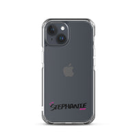 Clear iPhone Case - Stephanie Blessed