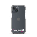 Clear iPhone Case - Benjamin Blessed