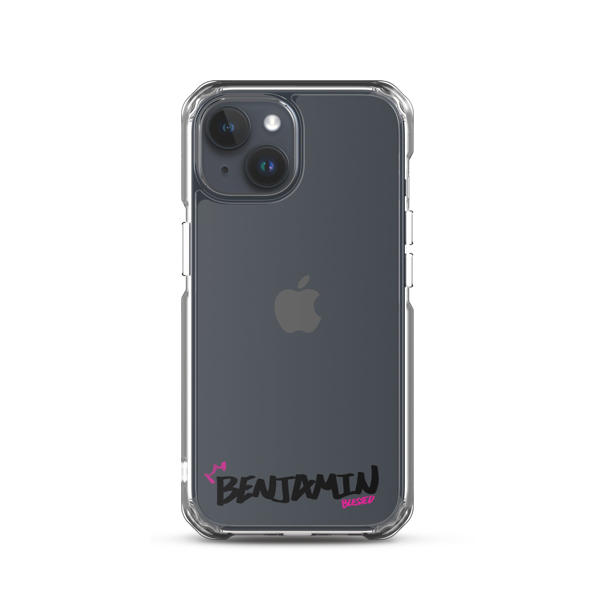 Clear iPhone Case - Benjamin Blessed