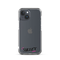 Clear iPhone Case - Juliet Blessed