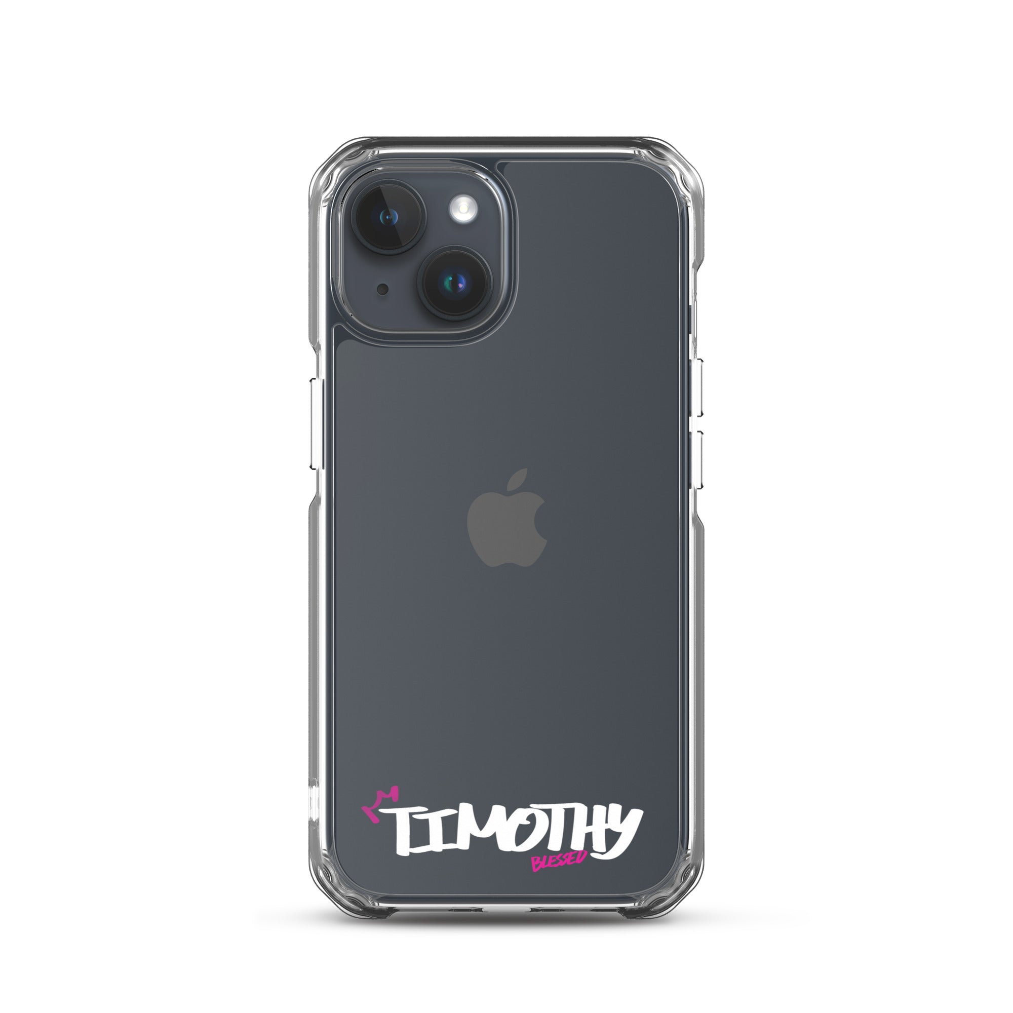 Clear iPhone Case - Timothy Blessed