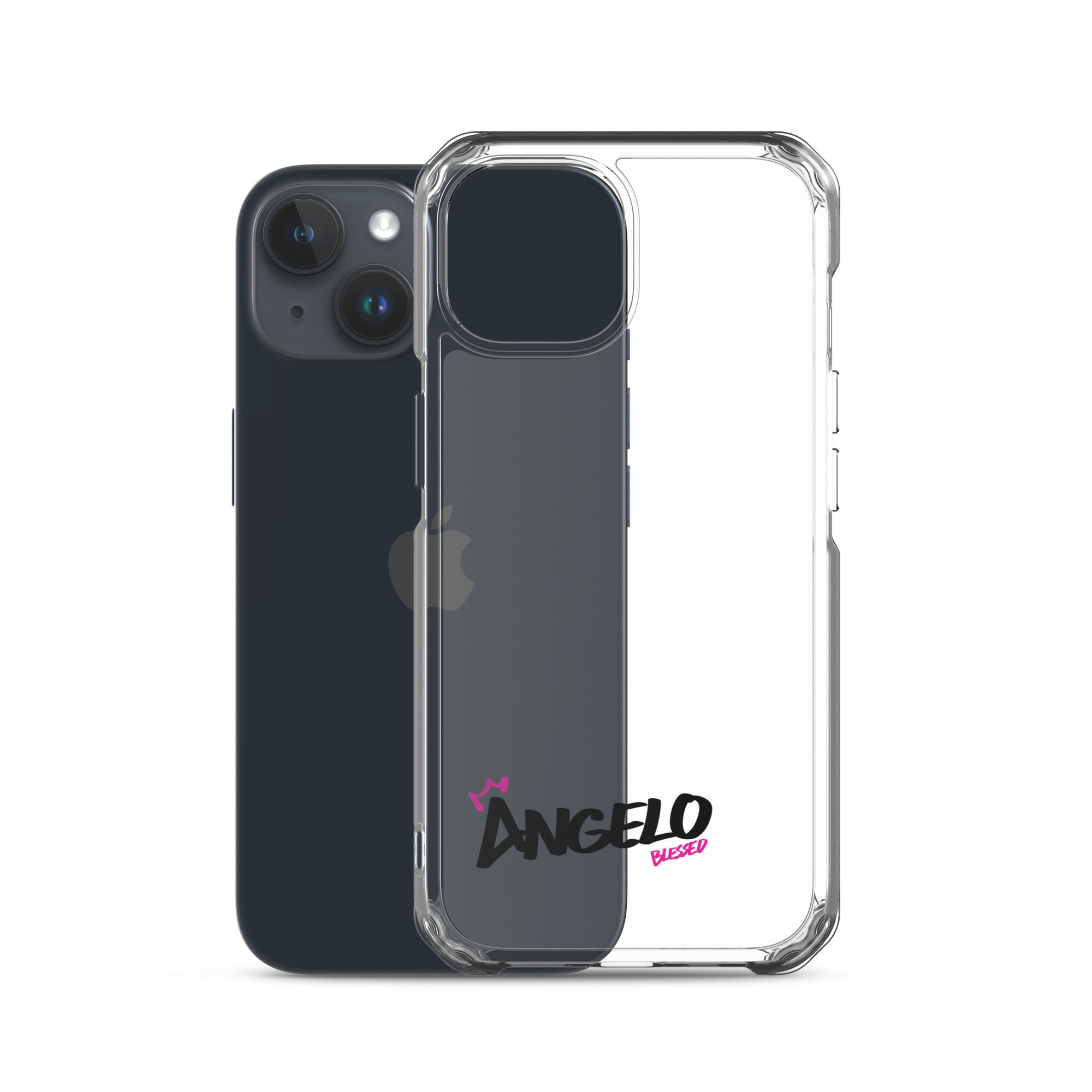 Clear iPhone Case - Angelo Blessed