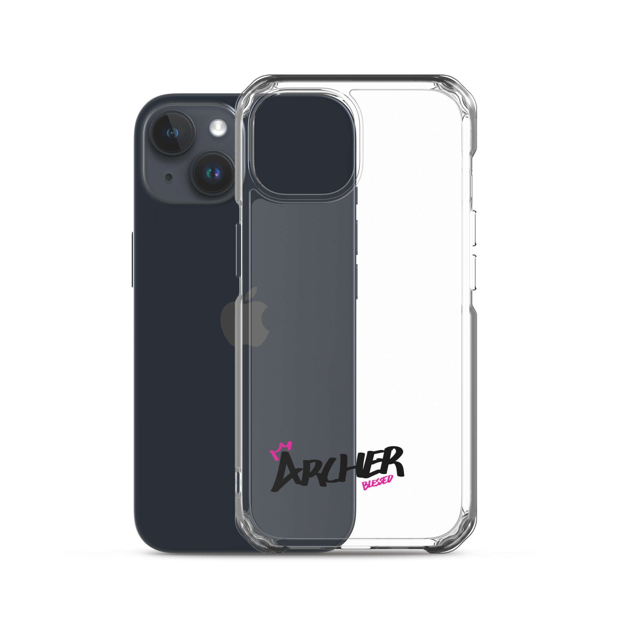 Clear iPhone Case - Archer Blessed