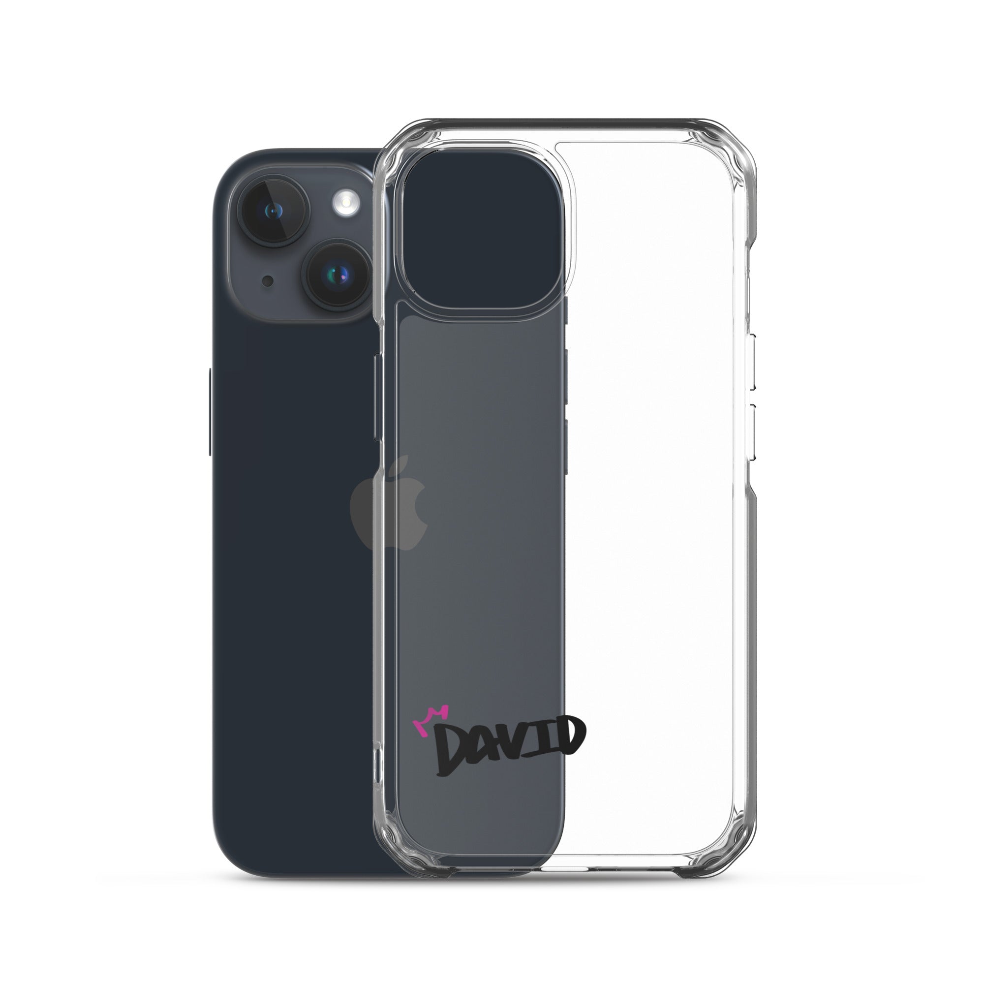 Clear iPhone Case - David