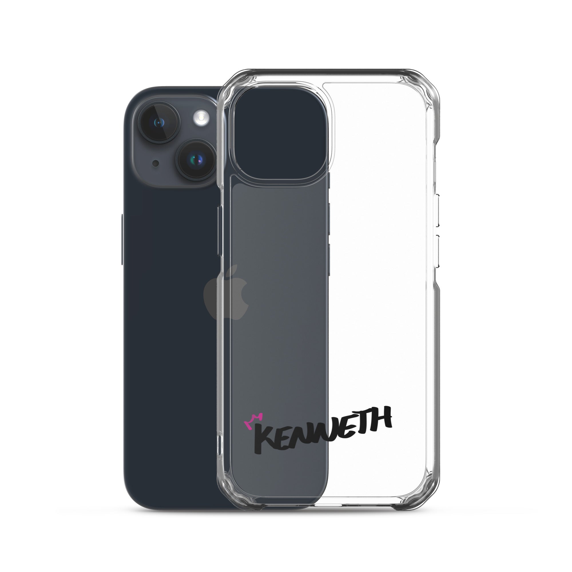 Clear iPhone Case - Kenneth