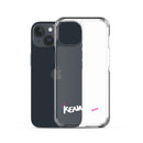 Clear iPhone Case - Kenneth Blessed