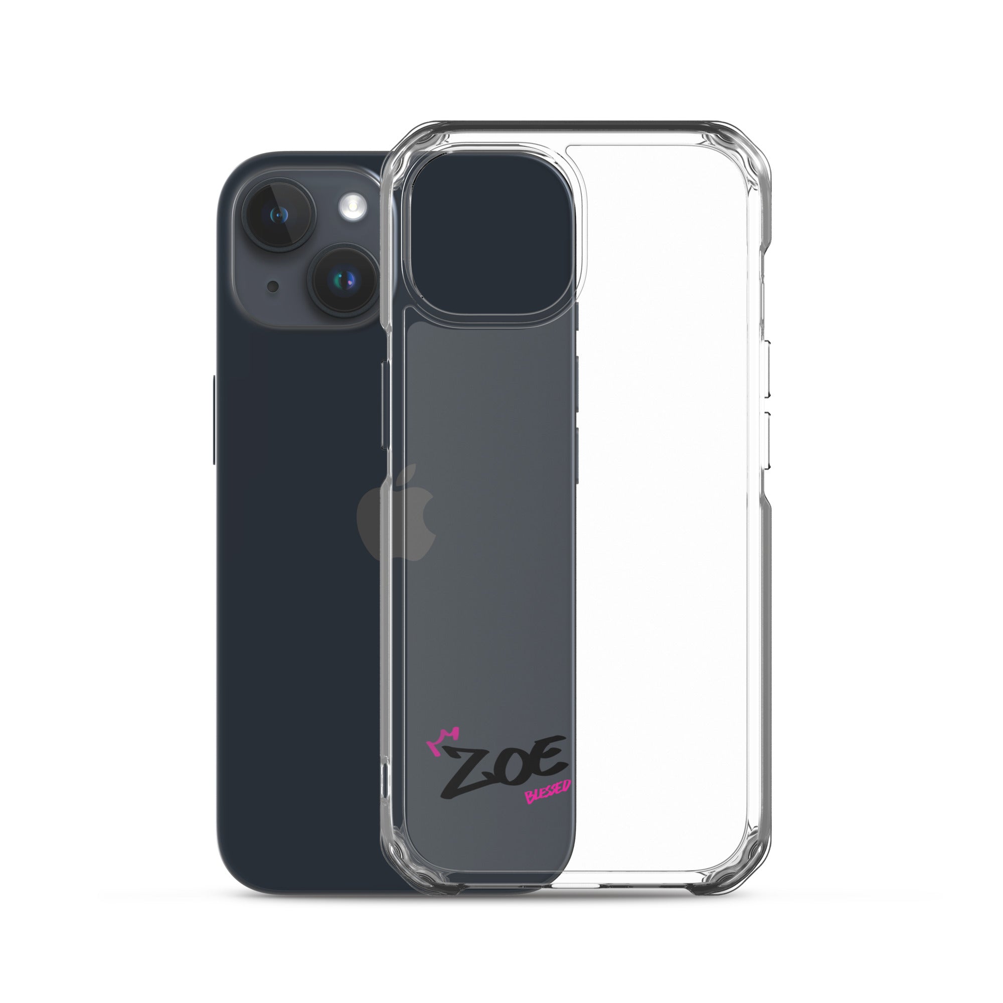 Clear iPhone Case - Zoe Blessed