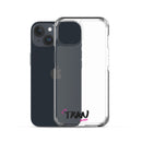 Clear iPhone Case - Tran Blessed