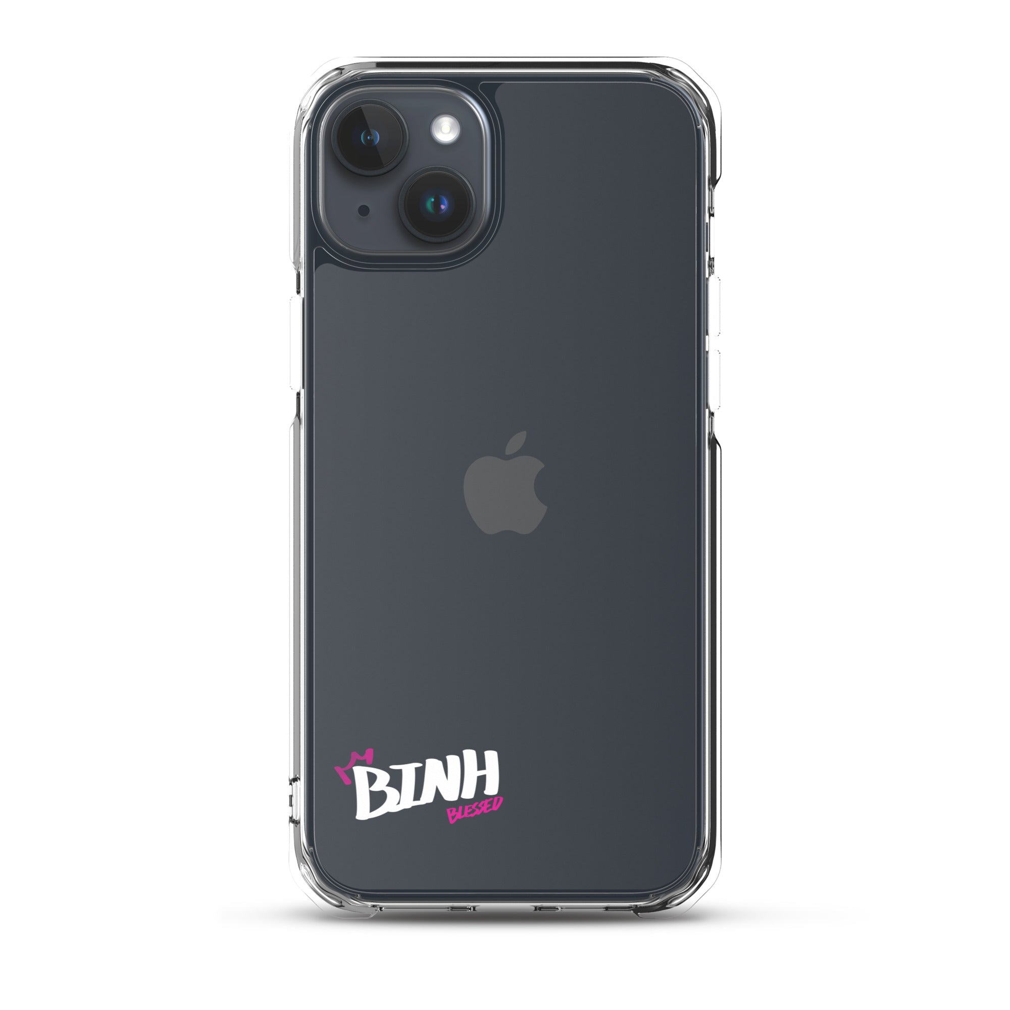 Clear iPhone Case - Binh Blessed