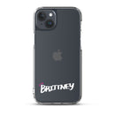 Clear iPhone Case - Brittney